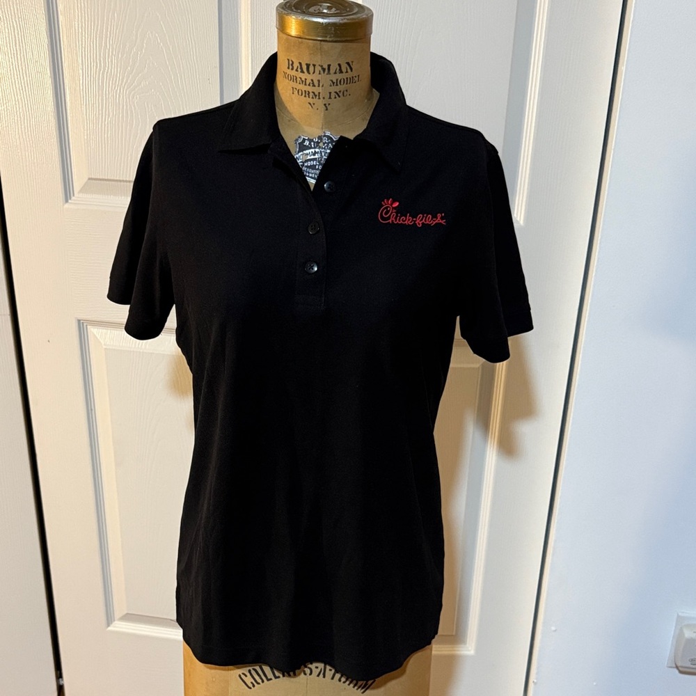Chick-fil-A Black Polo Shirt